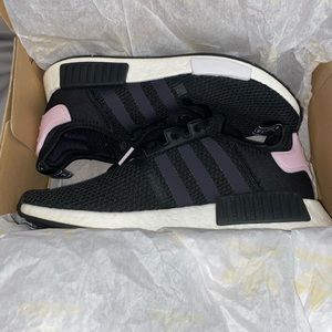 Black and White Adidas NMD R1 - New
